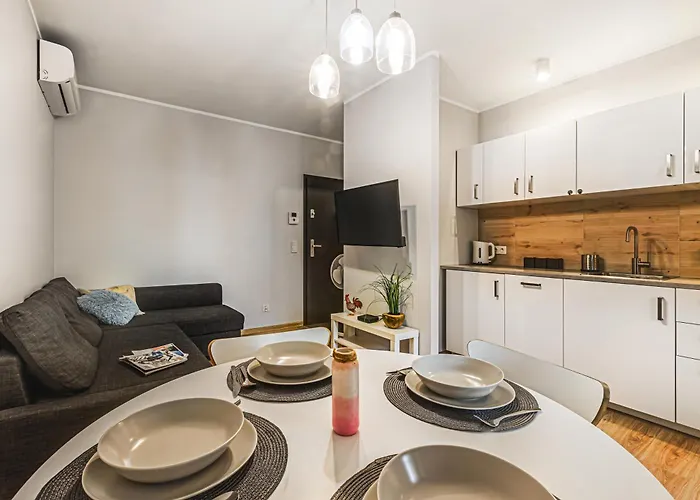 アパート Oaza W Centrum Wroclawia ヴロツワフ